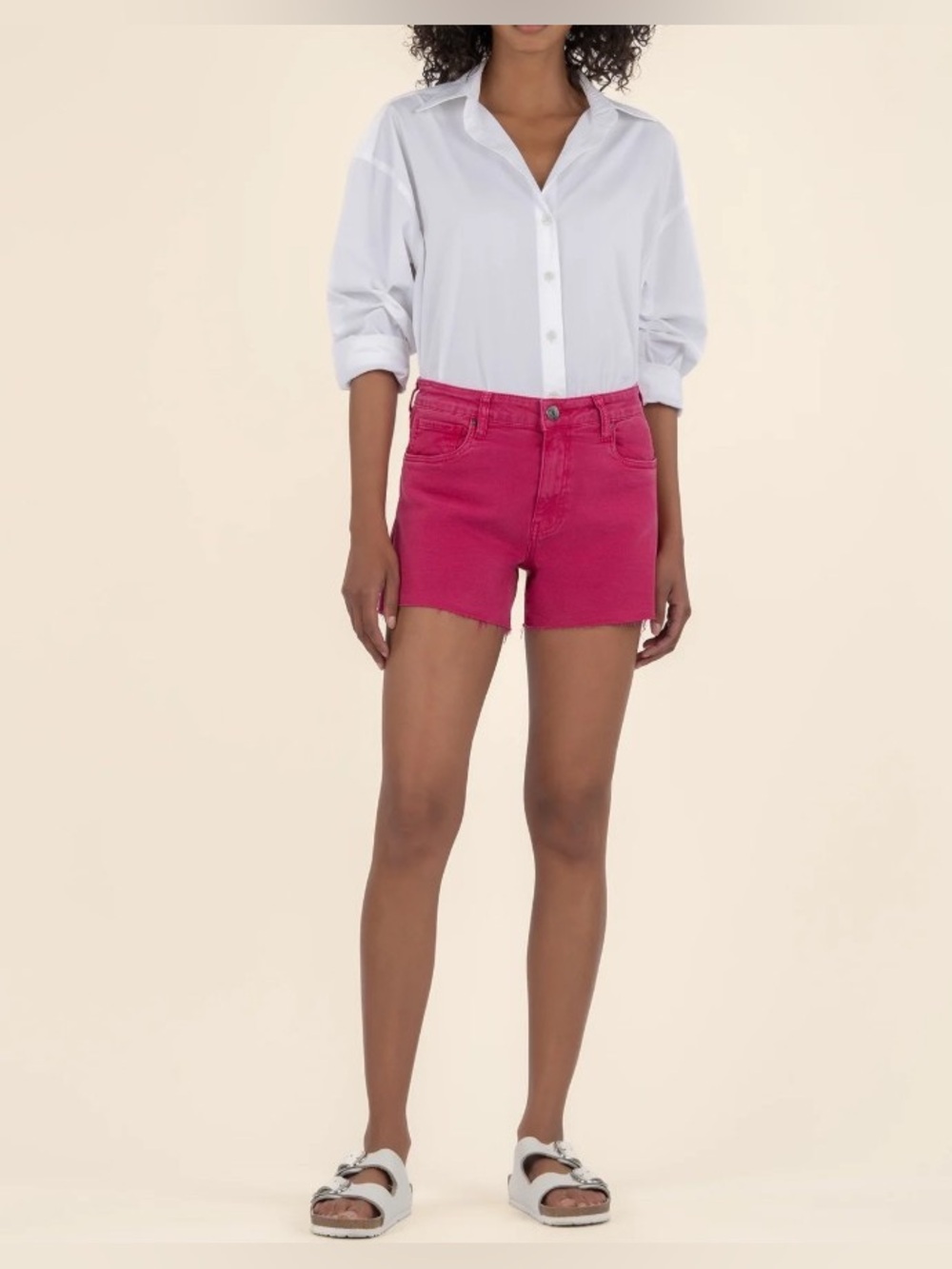 Kut from the Kloth Fuchsia Trouser Shorts 💖